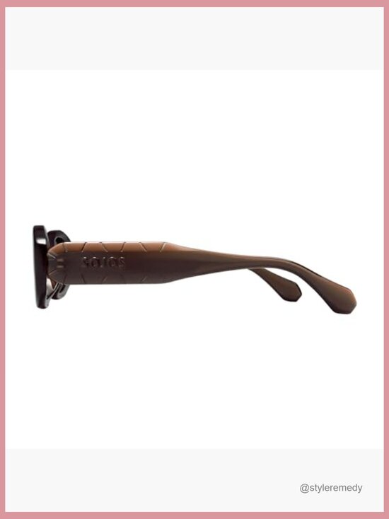 Retro Oval Polarized Sunglasses Recycled Plastic Frame Eco-Friendly main image 6